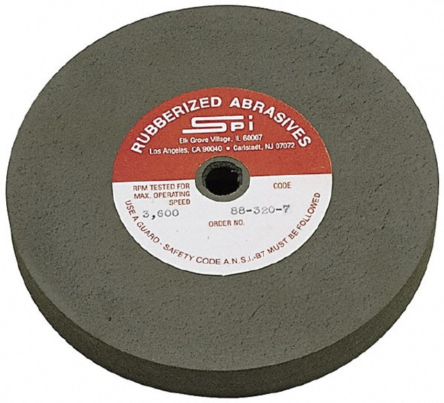 MSC 806-M Surface Grinding Wheel: 8" Dia, 1/2" Thick, 1/2" Hole, 80 Grit