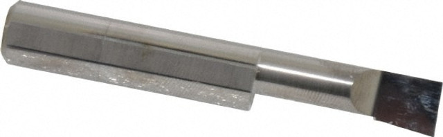 Accupro ACC-BBL3201000 Boring Bar: 0.32" Min Bore, 1" Max Depth, Left Hand Cut, Submicron Solid Carbide