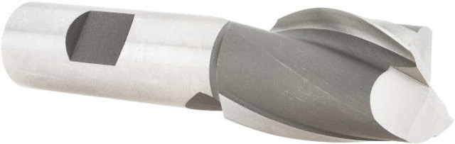 Hertel E1030909 Square End Mill: 1" Dia, 1-1/2" LOC, 2 Flutes, High Speed Steel