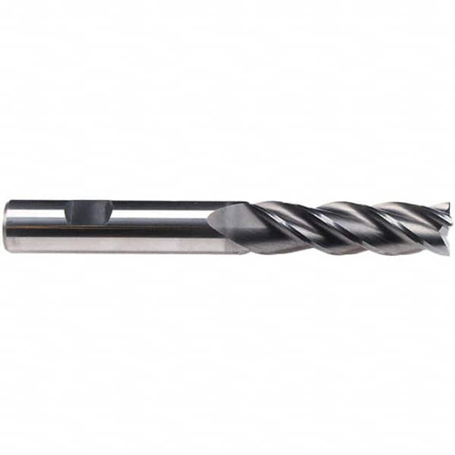 Emuge 2997L.1000 1" Diam 4-Flute 35-38° Solid Carbide 0.012" Chamfer Length Square Roughing & Finishing End Mill