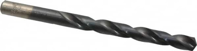 Chicago-Latrobe 42621 Jobber Length Drill Bit: 21/64" Dia, 135 °, High Speed Steel