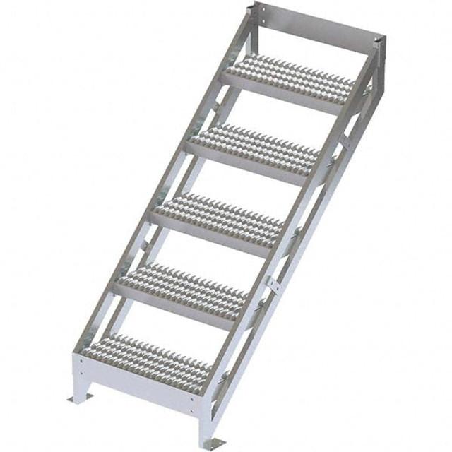 TRI-ARC MPASSW6 5-Step Aluminum Step Ladder: 54" High