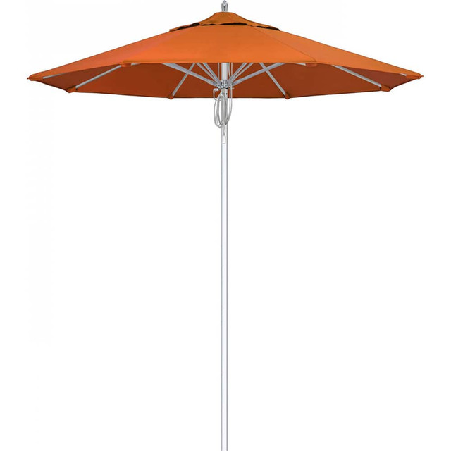 California Umbrella 194061358825 Patio Umbrellas; Fabric Color: Tuscan ; Base Included: No ; Fade Resistant: Yes ; Diameter (Feet): 7.5 ; Canopy Fabric: Sunbrella: Solution Dyed Acrylic ; Umbrella Diameter (Inch): 90