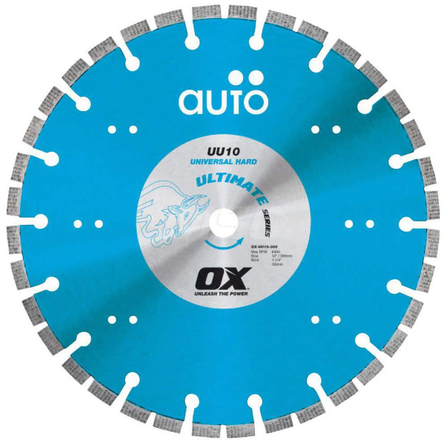 Ox Tools OX-UU10-9 Wet & Dry Cut Saw Blade: 9" Dia, 5/8 & 7/8" Arbor Hole