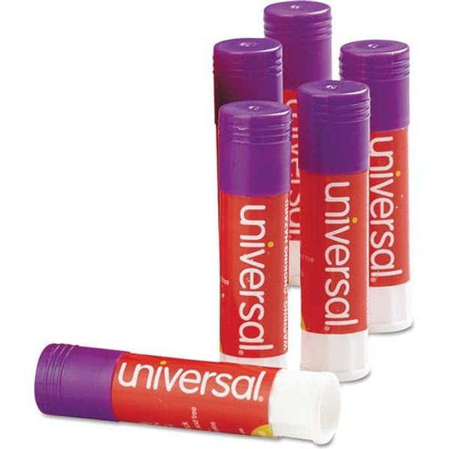 UNIVERSAL UNV75748 Glue: 0.28 oz Stick, Clear