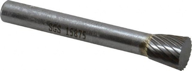 SGS Pro 15875 Abrasive Bur: SN-2, Inverted Cone