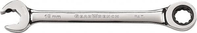 GEARWRENCH 85519 Combination Wrench: 19.00 mm Head Size, 15 deg Offset