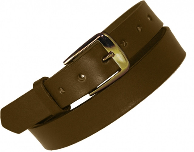 Boston Leather 6580NL-BRN-1-50-GLD 1 1/4 Off Duty Belt