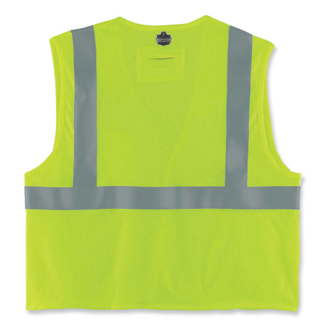 TENACIOUS HOLDINGS, INC. ergodyne® 21497 GloWear 8260FRHL Class 2 FR Safety Hook and Loop Vest, Modacrylic/Kevlar, 2X-Large/3X-Large, Lime