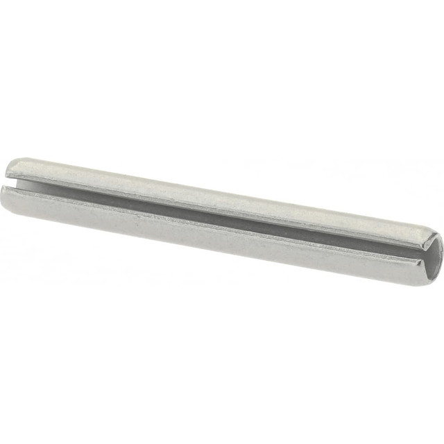 MSC C63090640 Slotted Spring Pin: 0.125" Dia, 1" Long, 420 Stainless Steel