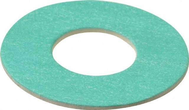 Made in USA 31946668 Flange Gasket: For 1/2" Pipe, 27/32" ID, 1-7/8" OD, 1/16" Thick, Aramid Fiber & Fiberglass