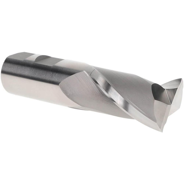 Hertel E1030910 Square End Mill: 1" Dia, 1-1/2" LOC, 2 Flutes, High Speed Steel