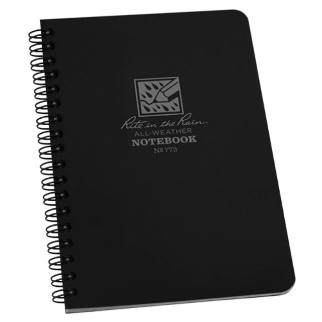 Rite in the Rain 773 Polydura Side-Spiral Notebook (4.875'' x 7'')
