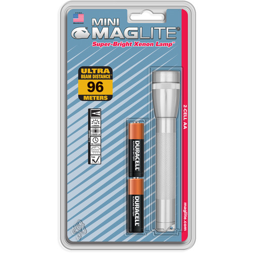 Maglite M2A106 M2A Mini Mag 2 AA-Cell Flashlight