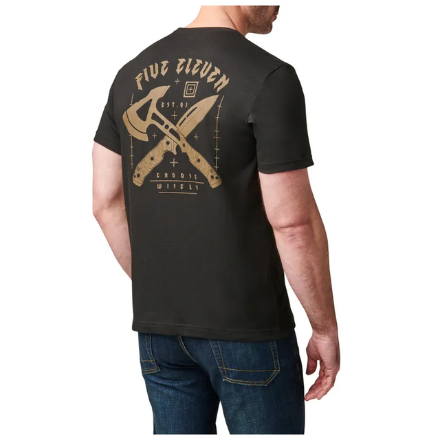 5.11 Tactical 76149-019-S CHOOSE WISELY SS TEE