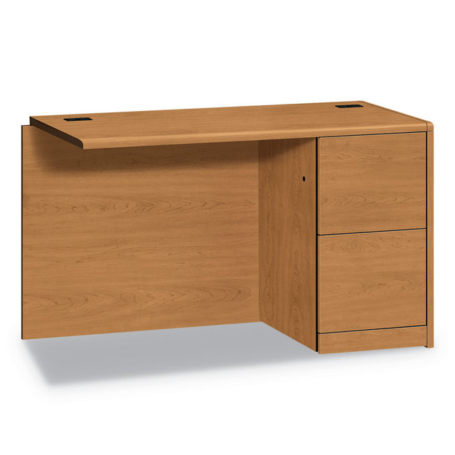 HON COMPANY 10711RCC 10700 Series Full Right Pedestal Return, 48w x 24d x 29.5h, Harvest