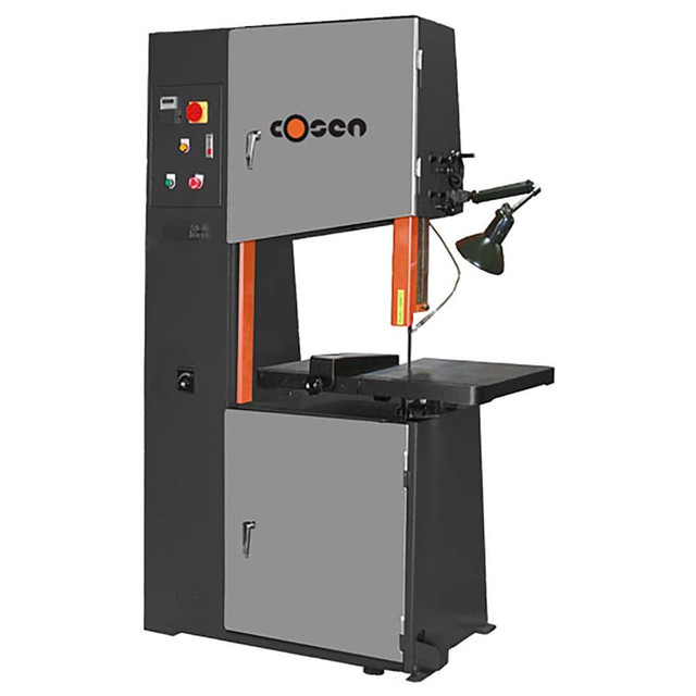 Cosen VCS-600 Vertical Bandsaw: Variable Frequency Drive, 12" Height Capacity