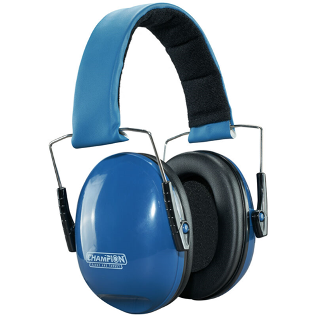 Champion Targets 40992 Champion Targets 40992 Small Frame Passive Earmuffs, 21dB Noise Reduction Rating, Blue