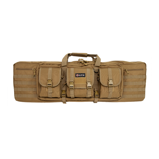 GPS GPS-DRC42-FDE Double Rifle Case