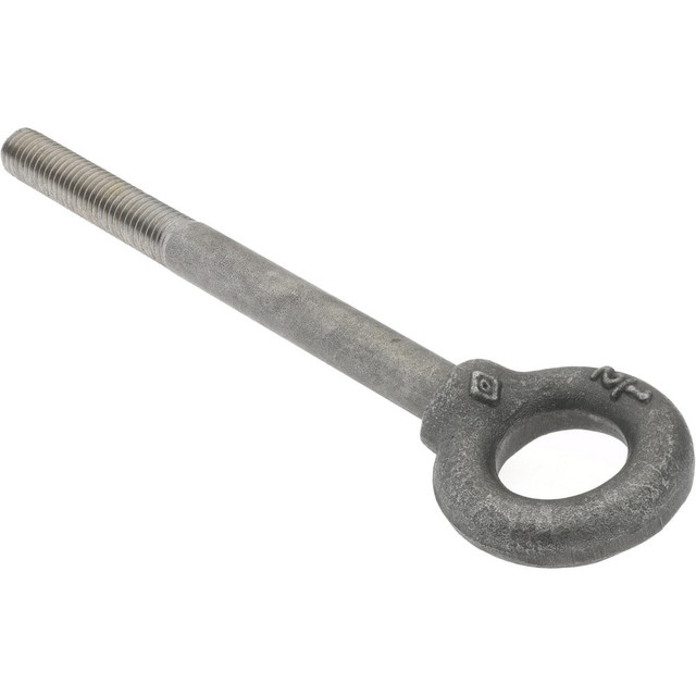 Gibraltar P15840GB Lifting Eye Bolt: With Shoulder, 2,400 lb Capacity, 1/2-13 Thread, Grade C-1030/C-1035 Steel