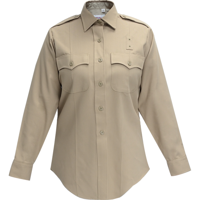 Flying Cross 103W66 04 54 REG Deluxe Tropical Women's Long Sleeve Shirt w/ Com Ports