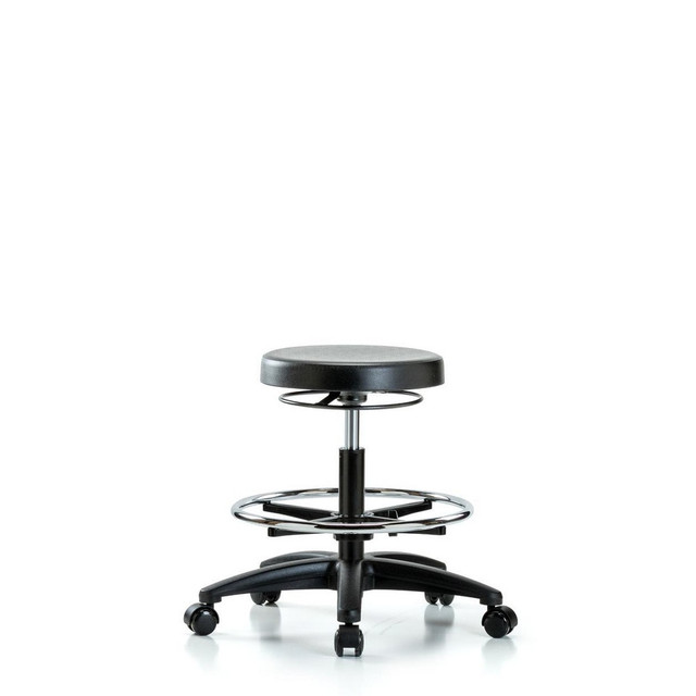 Blue Ridge Ergonomics MSC45082 Lab Stool: Polyurethane, 24" Seat Width, 24" Seat Depth