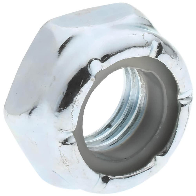 Value Collection R50000028 Hex Lock Nut: Insert, Nylon Insert, 5/16-24, Grade 2 Steel, Zinc-Plated