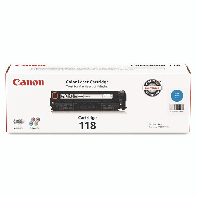 INNOVERA Canon® 2661B001 2661B001 (118) Toner, 2,900 Page-Yield, Cyan
