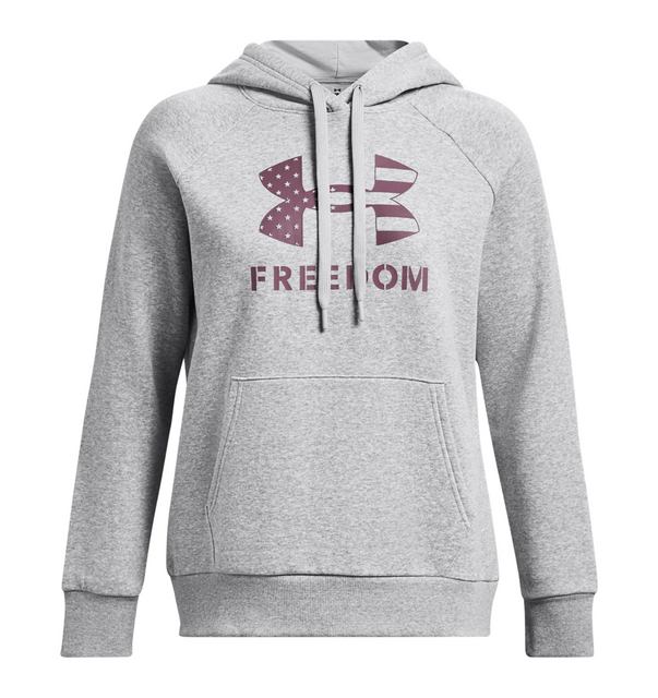 Under Armour 1379624012XS Women's UA Freedom Rival Fleece Logo Hoodie