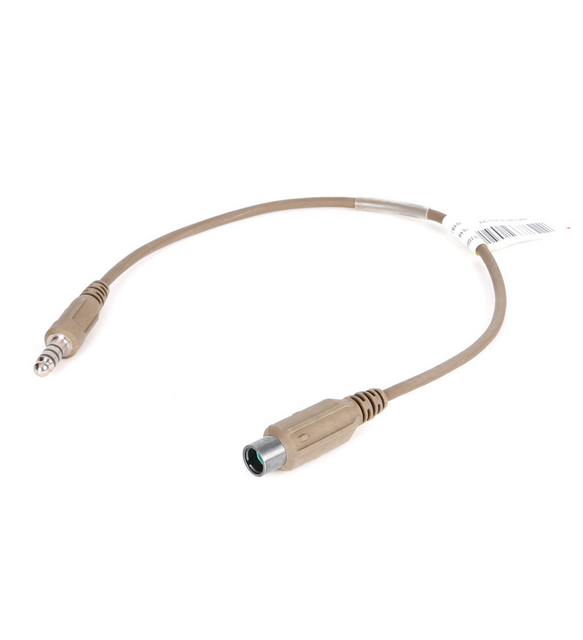 Ops-Core N254501-00 Amphenol to U174 Headset Adapter Cable Ops-Core N254501-00 Amphenol to U174 Headset Adapter Cable