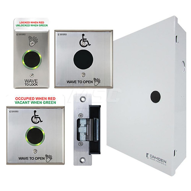 Camden CX-WC16-PS Stainless Steel Barrier-Free Touchless Switch Restroom Control Kit