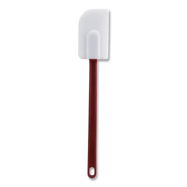 RUBBERMAID COMMERCIAL PROD. 1964 RED High-Heat Cook's Scraper, Plastic, 16.5", Red/White