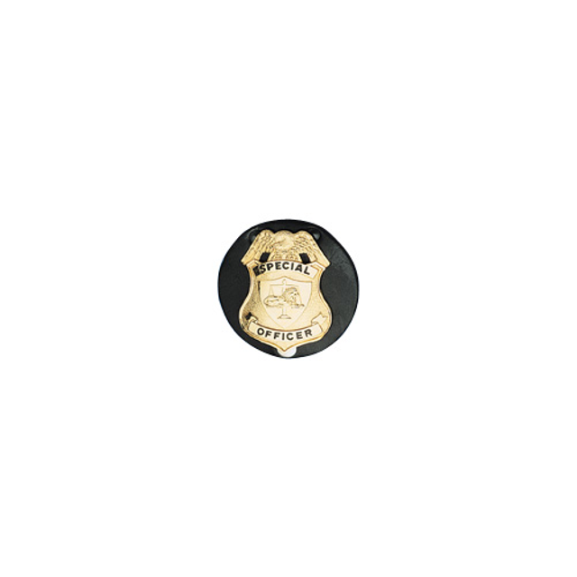 Boston Leather 5841C-1 Circle Badge Holder Boston Leather 5841C-1 Circle Badge Holder