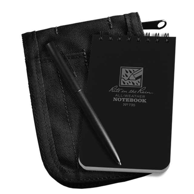 Rite in the Rain 735B-KIT All-Weather Notebook Kit (3'' x 5'')