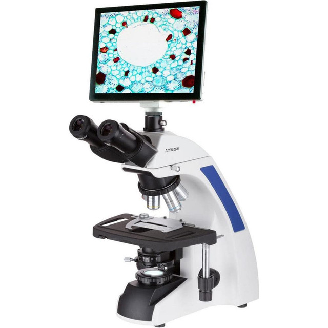 AmScope T720C-TP Microscopes; Microscope Type: Compound ; Eyepiece Type: Trinocular ; Image Direction: Upright ; Eyepiece Magnification: 10x