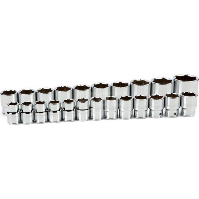 Tekton SHD93014 Socket Set Socket Set: 23 Pc, 19 to 50 mm Socket