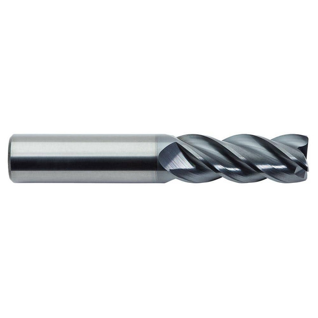 M.A. Ford. 27718700B Square End Mill: 3/16'' Dia, 3/16'' LOC, 3/16'' Shank Dia, 2'' OAL, 4 Flutes