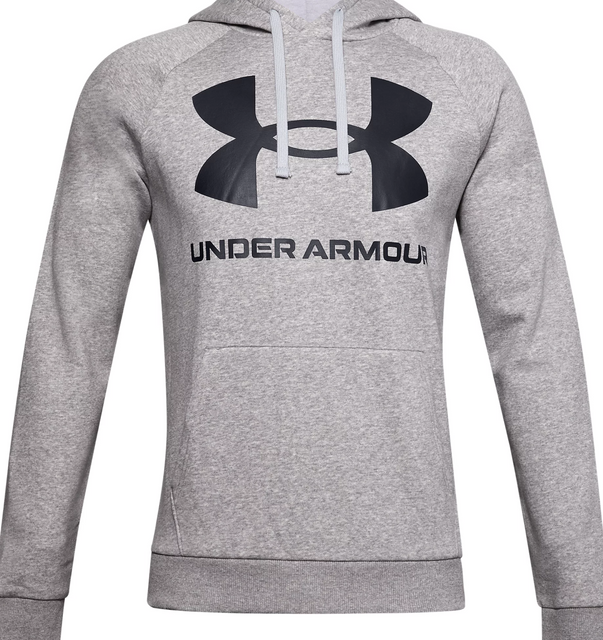 Under Armour 1357093-011-XL UA Rival Fleece Big Logo Hoodie