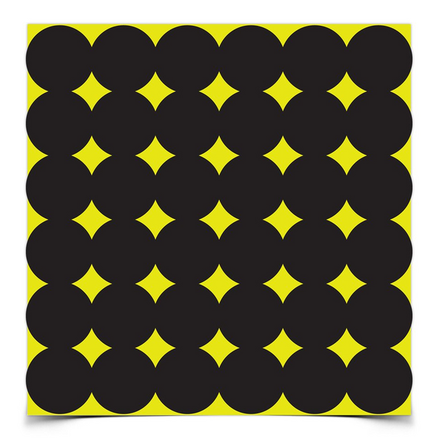 Birchwood Casey BC-34115 Shoot-N-C 1 Inch Repair Pasters / Targets, 432 Targets