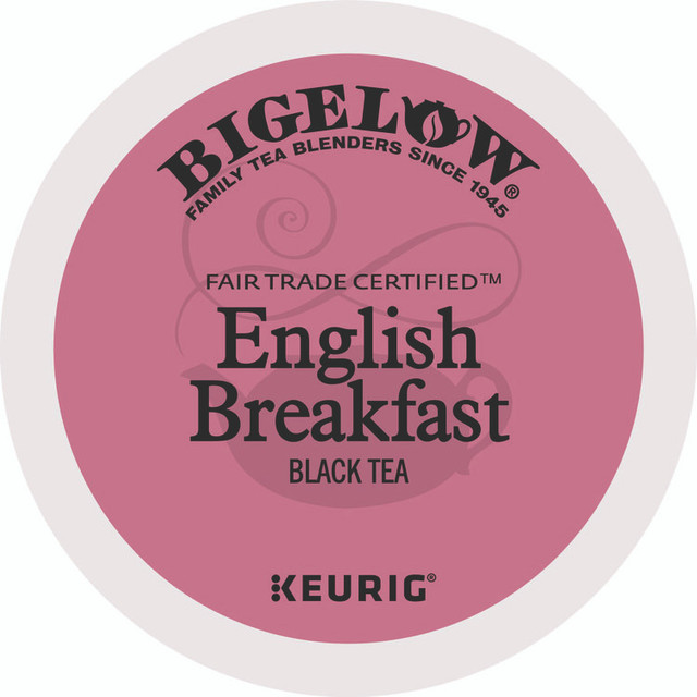KEURIG DR PEPPER Bigelow® 6080 English Breakfast Tea K-Cups Pack, 24/Box