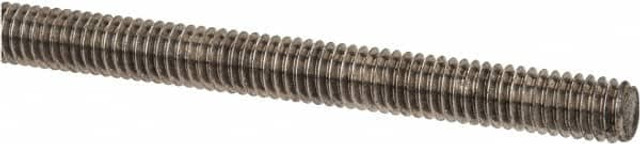 MSC 03136 Threaded Rod: 5/8-11, 6' Long, Low Carbon Steel