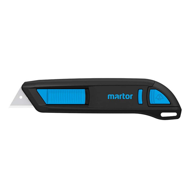 Martor USA 30000410.02 Utility Knives, Snap Blades & Box Cutters; Blade Type: Trapezoid ; Handle Material: Glass Fibre Reinforced Plastic ; Blade Material: Steel ; Blade Length (mm): 53.0000 ; Blade Length (Decimal Inch): 2.0866 ; Handle Length: 53.0
