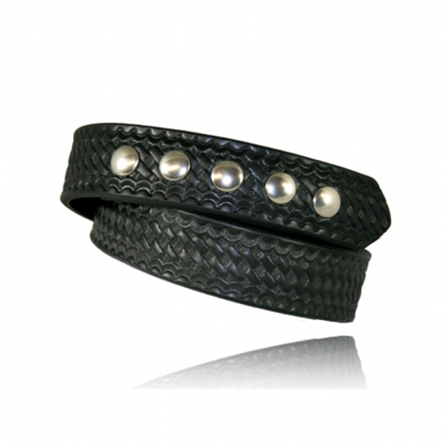 Boston Leather 6583-3-44 1 1/2 Five-Snap Belt