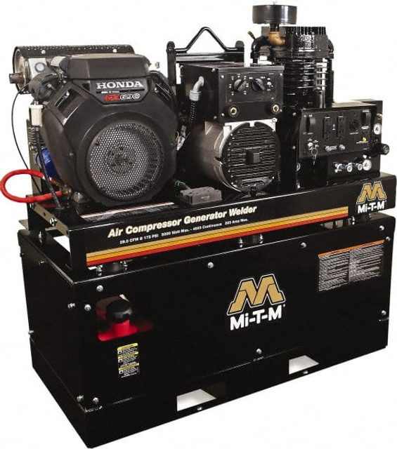 MI-T-M AGW-SH22-20M 22 hp, Air Compressor/Generator/Welder Combo Unit Gas Engine