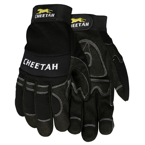 MCR Safety 935CHL MCR Safety Cheetah Blk Reinforced Palm