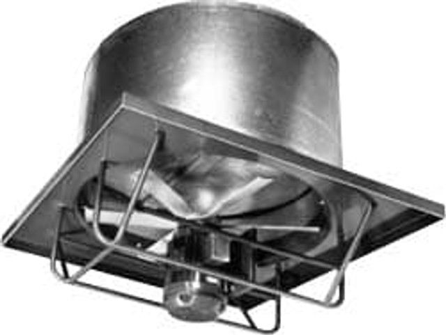 Americraft AML42-5-T Roof Exhausters; Blade Size: 42 (Inch); Drive Type: Direct ; Motor Enclosure Type: TEFC ; Draft Direction: Upblast ; Rough Opening Height: 49 ; Rough Opening Width: 49