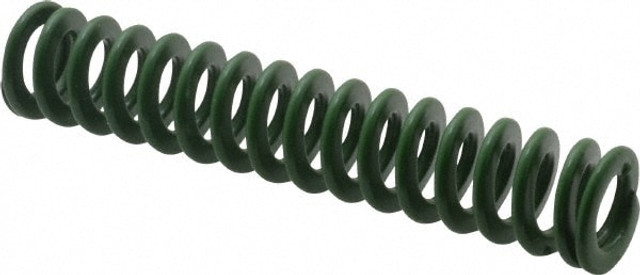 Associated Spring Raymond 203-210 Die Spring: 2-1/2" Free Length, Green