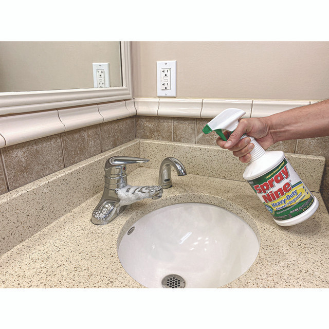 ITW PRO BRANDS Spray Nine® 26832 Heavy Duty Cleaner/Degreaser/Disinfectant, Citrus Scent, 32 oz Trigger Spray Bottle