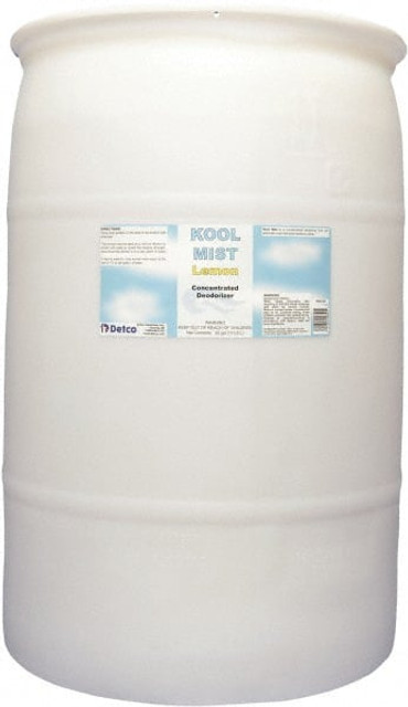 Detco 0984LE-030 Kool Mist - Lemon, 30 Gal Drum, Concentrated Deodorizer