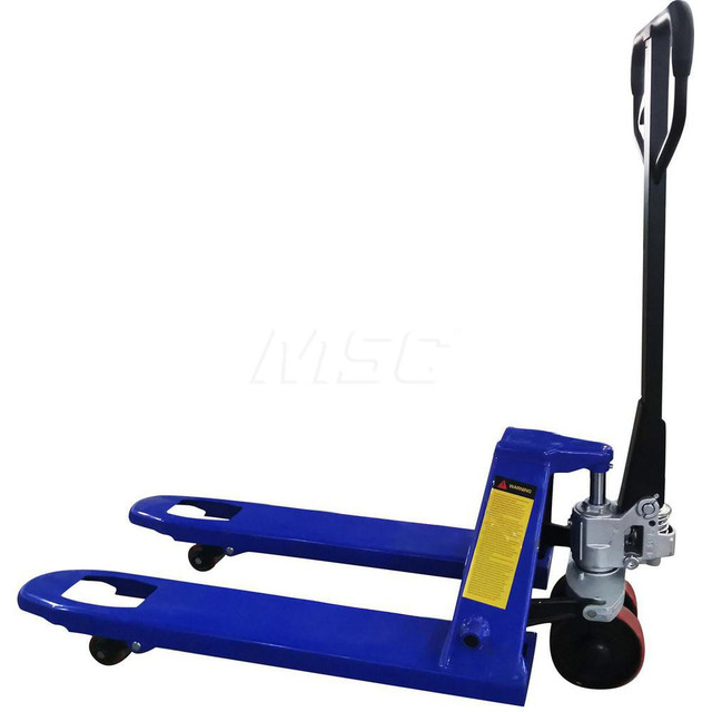 PRO-SOURCE DF25S-900 Manual Pallet Truck: 5,500 lb Capacity, 21" OAW, 21" Forks